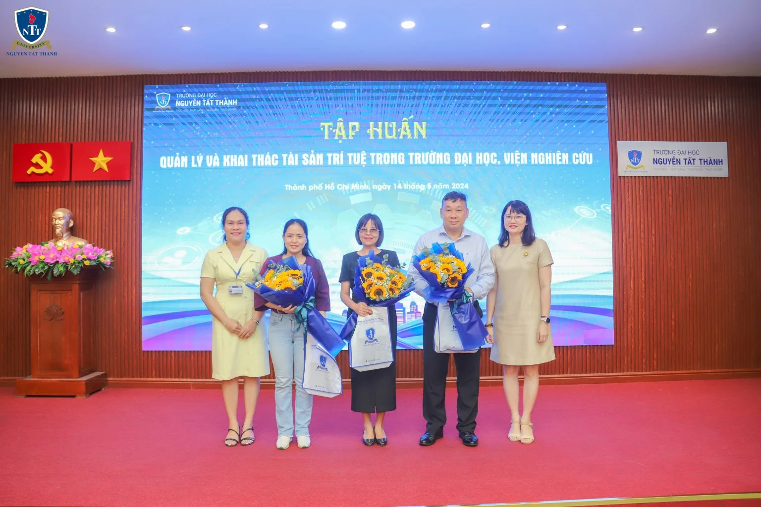 NTTU tổ chức tập huấn: “Quản lý và khai thác tài sản trí tuệ trong trường đại học, viện nghiên cứu”